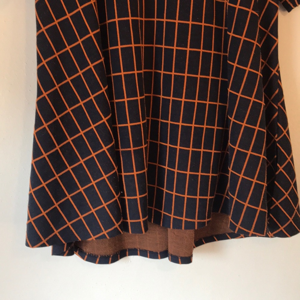 Lularoe Orange Patterned Dress - image 2